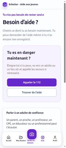 Trouver de l'aide, même sans rien avoir enregistré
